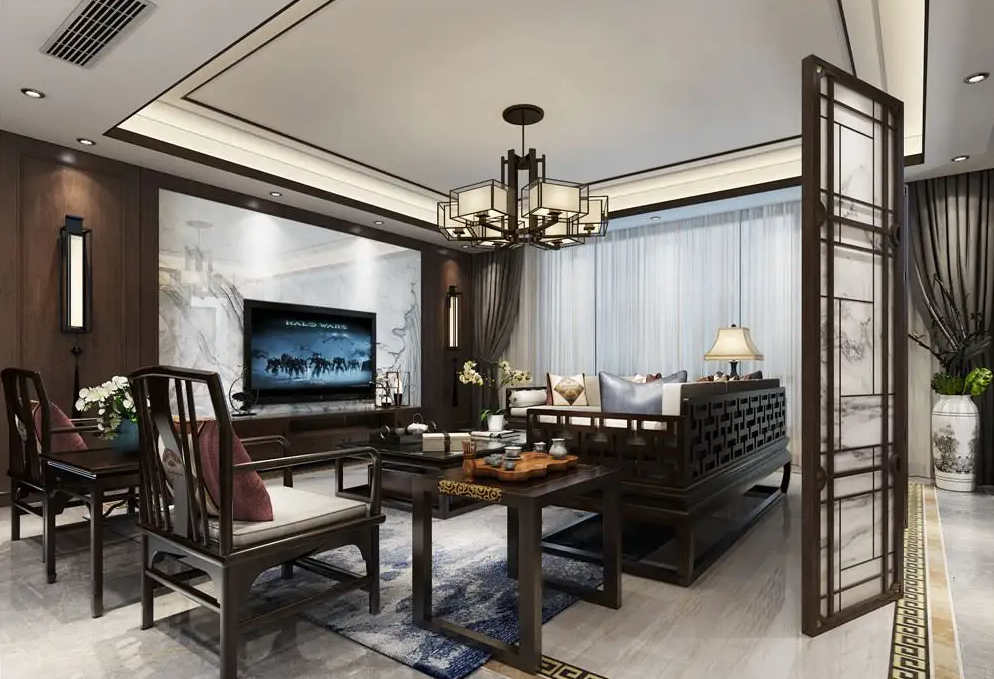 100种，新中式装修设计方案，不可能没有一种适合你的爱家。