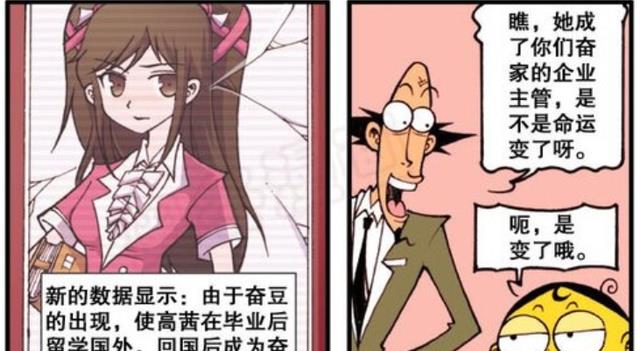 漫画|未来的你！田姬妹“身材火辣”颜值高！古老师帮助奋豆重获信心！