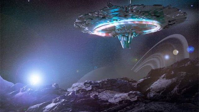 惊奇！国外宇航员拍下UFO，形似观音的莲花宝座！