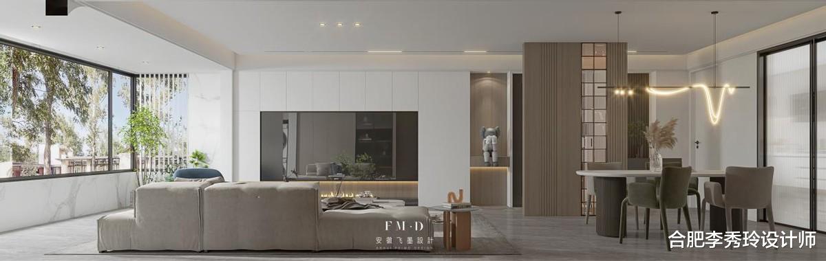 买了公园里150㎡,5个拆改+2个细节,最佳模板不输大平层吧?