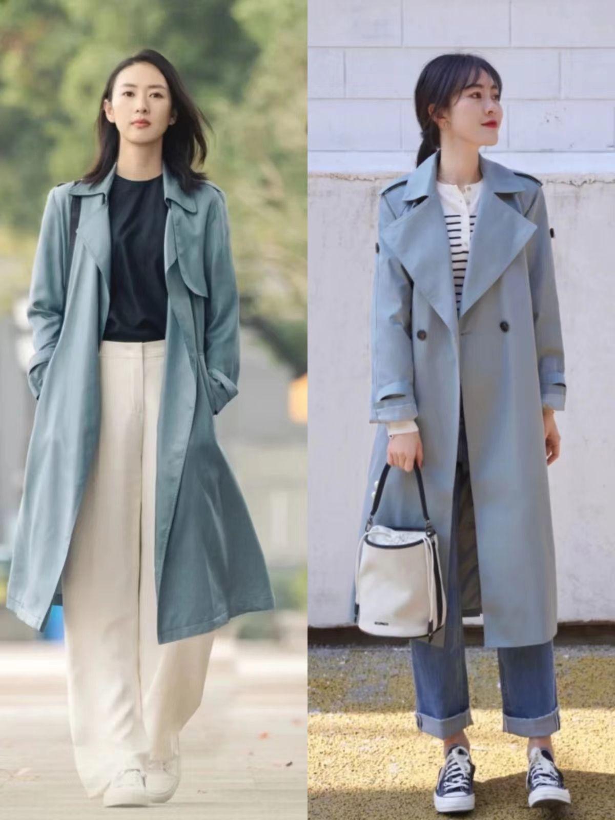 建议：风衣最好选这3种“高级色”，洋气显肤白，尤其适合30+女人