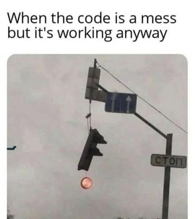 程序员|为什么程序员会有代码能跑就不要动的观点?是有毒吗?还是怎样?