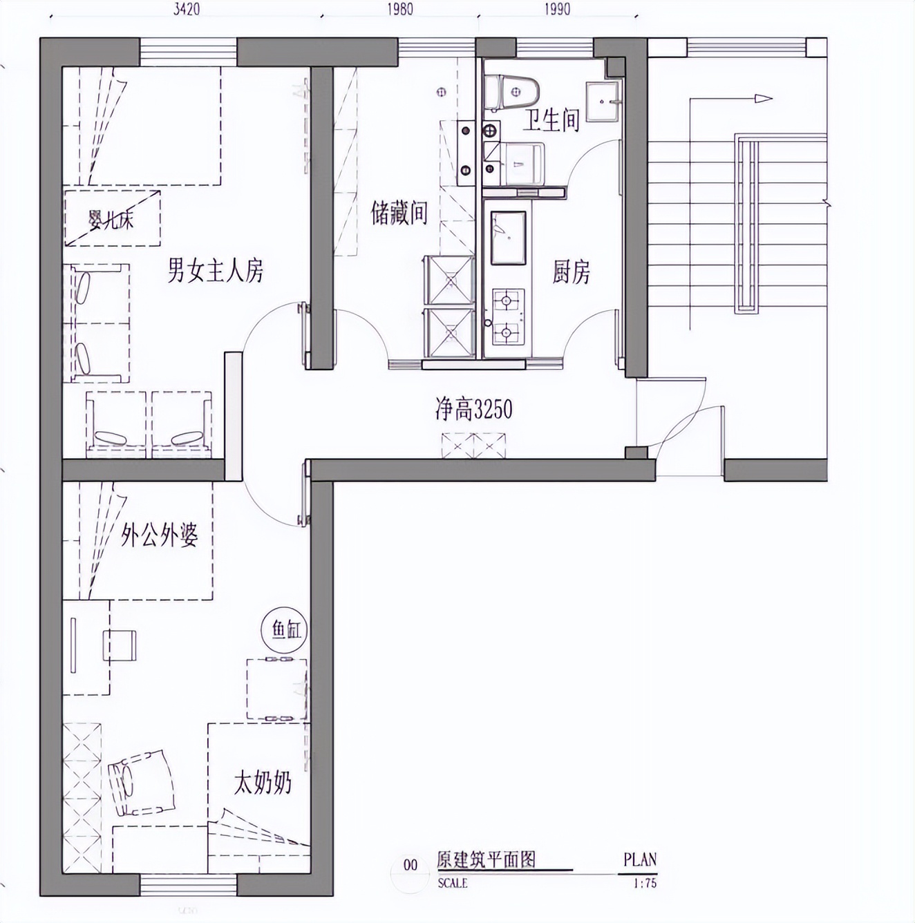 60㎡挤四代人，厕所当厨房？却拿30万的空间放3块钱1瓶的矿泉水