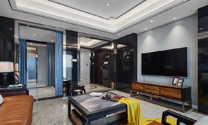 208平米现代中式四房,进屋就看呆,全屋高端大气上档次,太赞了