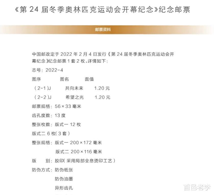 今天你买到了冬奥会开幕特殊工艺小版折了吗