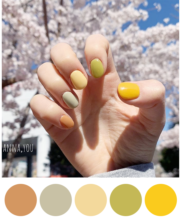 色啦 夏季跳色美甲指南!再也不怕配错色啦~