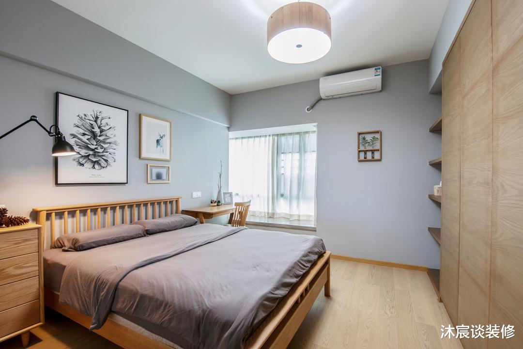 80后的第三次装修,没有用“网红”风格,室内超多收纳,还很温馨