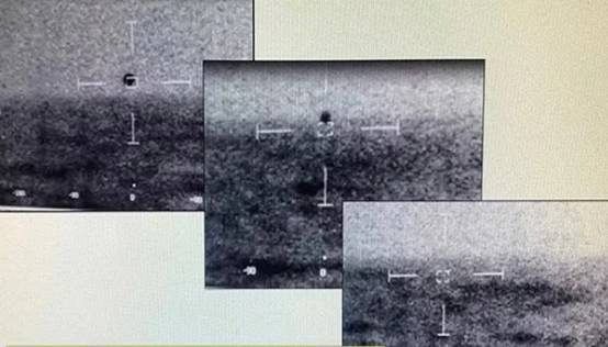 美军舰被UFO包围,外星人的存在实锤了?