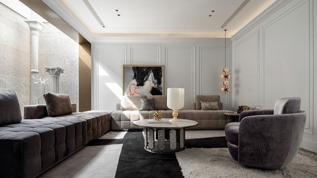 177㎡法式轻奢，光辉旧日奏响生活协作曲