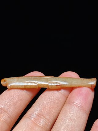 和田玉籽料|西周 和田玉籽料 玉鱼 挂件 把件