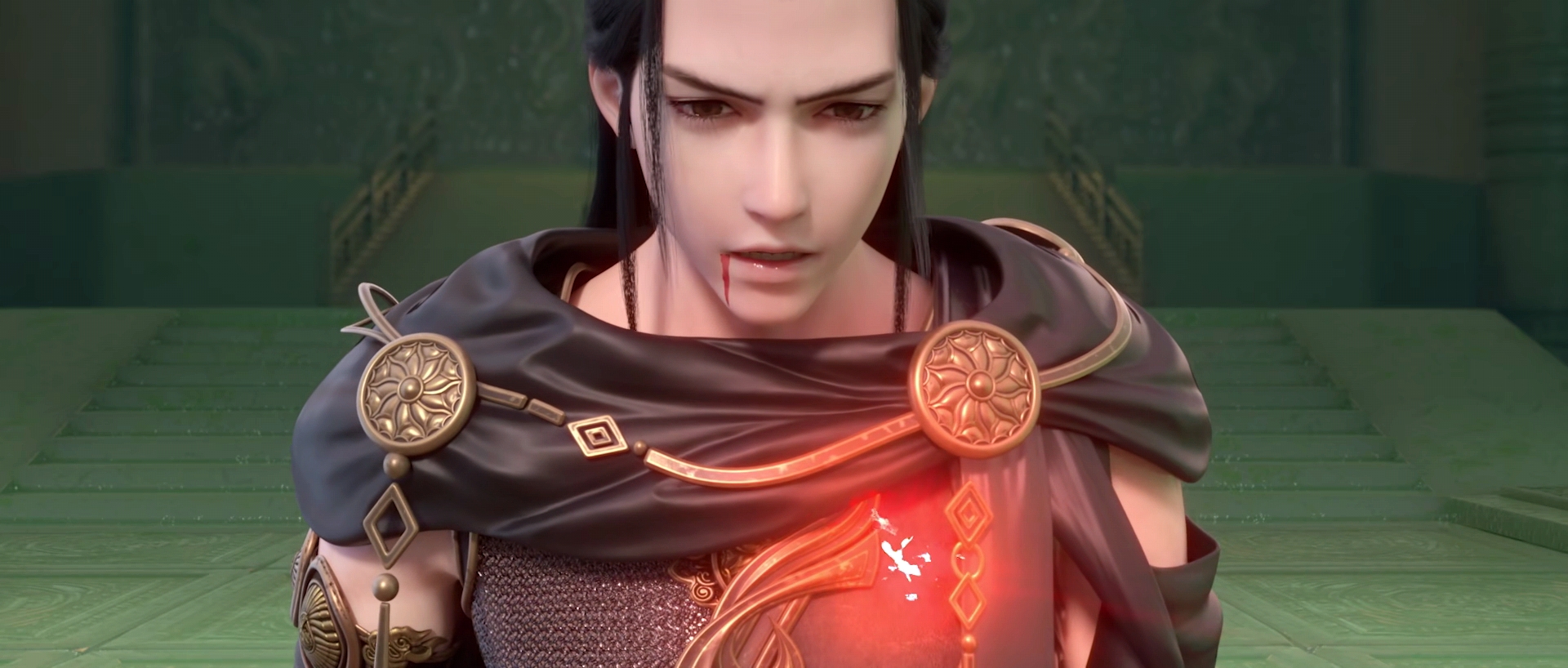 秦羽|星辰变42集:秦羽被乌空血血指刺穿心脏,见识不对立马撤退