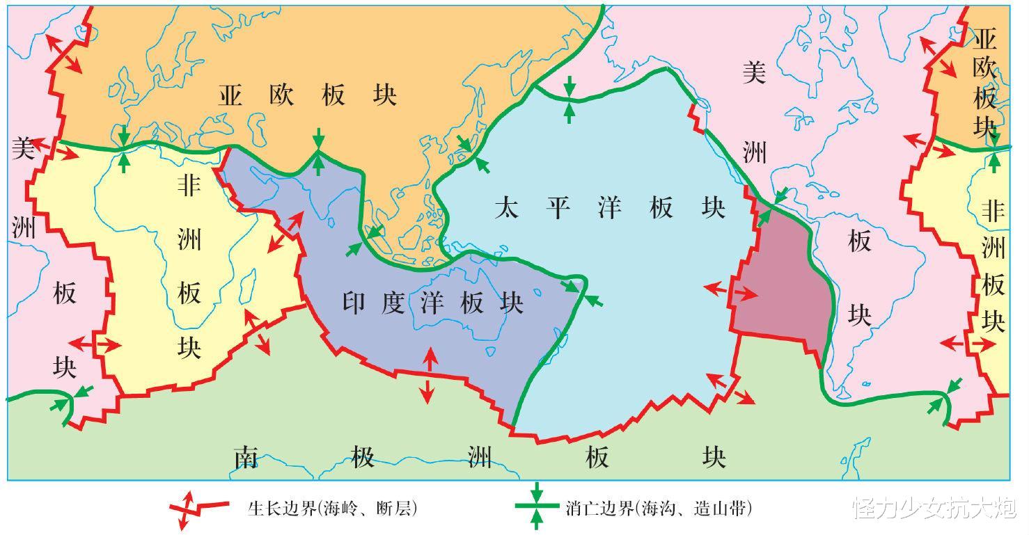 地球板块不断变化:太平洋将消失,亚洲美洲将来真会合并吗?