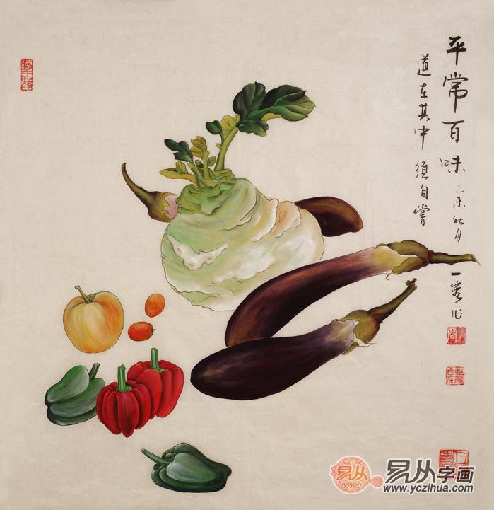 餐厅装饰挂画,营造温馨,不妨试试这4款小品花鸟画