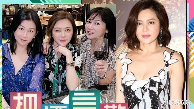 关之琳|关之琳与闺蜜聚会，把酒言欢，近60岁依然优雅，气质不减当年