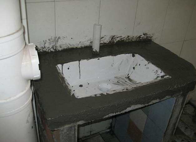 老公砖砌洗手池，成本不过100块，朋友看见都想拜师了！