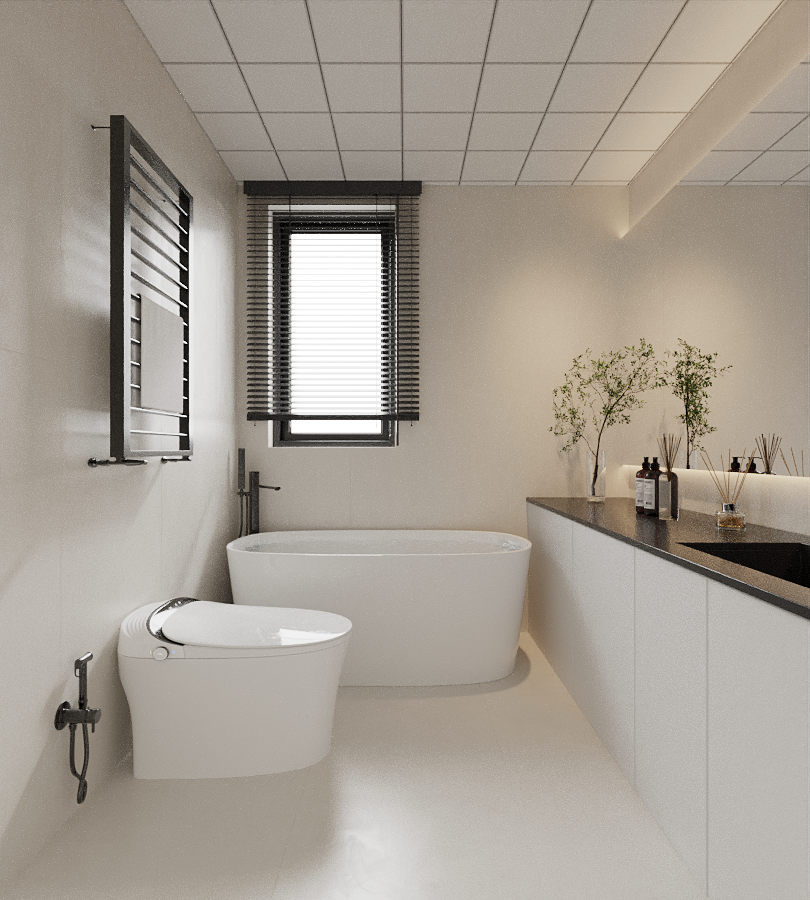 有温度的白色系之家,纯净的治愈魔法