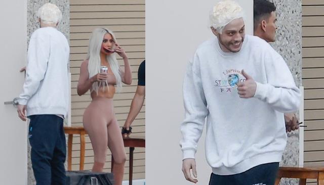 金·卡戴珊|金卡戴珊带女儿看展，又见梦露长裙！小西北身形壮硕，更像侃爷