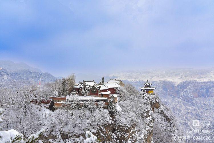崆峒山|崆峒山的雪惊艳了时光，温柔了岁月