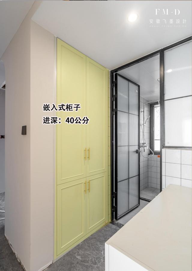 128二手房改造,半包17万+水电2.8万,硬装现场11还原效果图