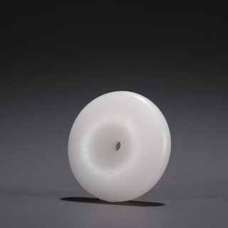 和田玉籽料|和田玉籽料素面平安扣