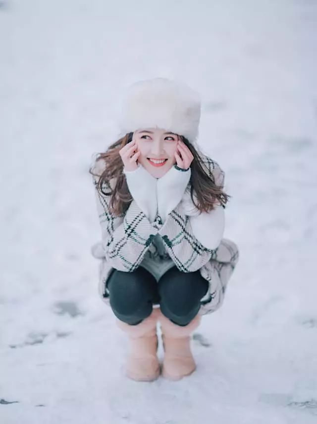 雪天拍照技巧:雪景照怎么拍,8个好看拍照姿势get起来