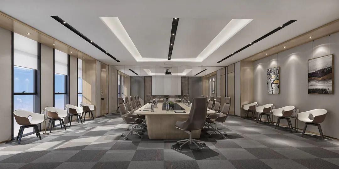 中国500强企业科技园研发楼装修设计-广东珠海园区