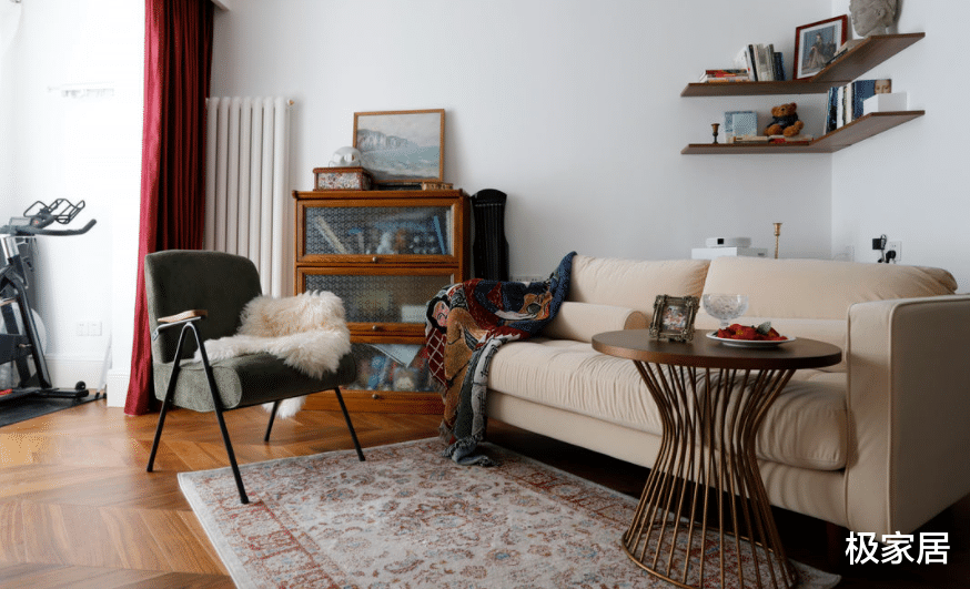 一居室也能很俏皮，家里也能有游乐空间，还有超大收纳区