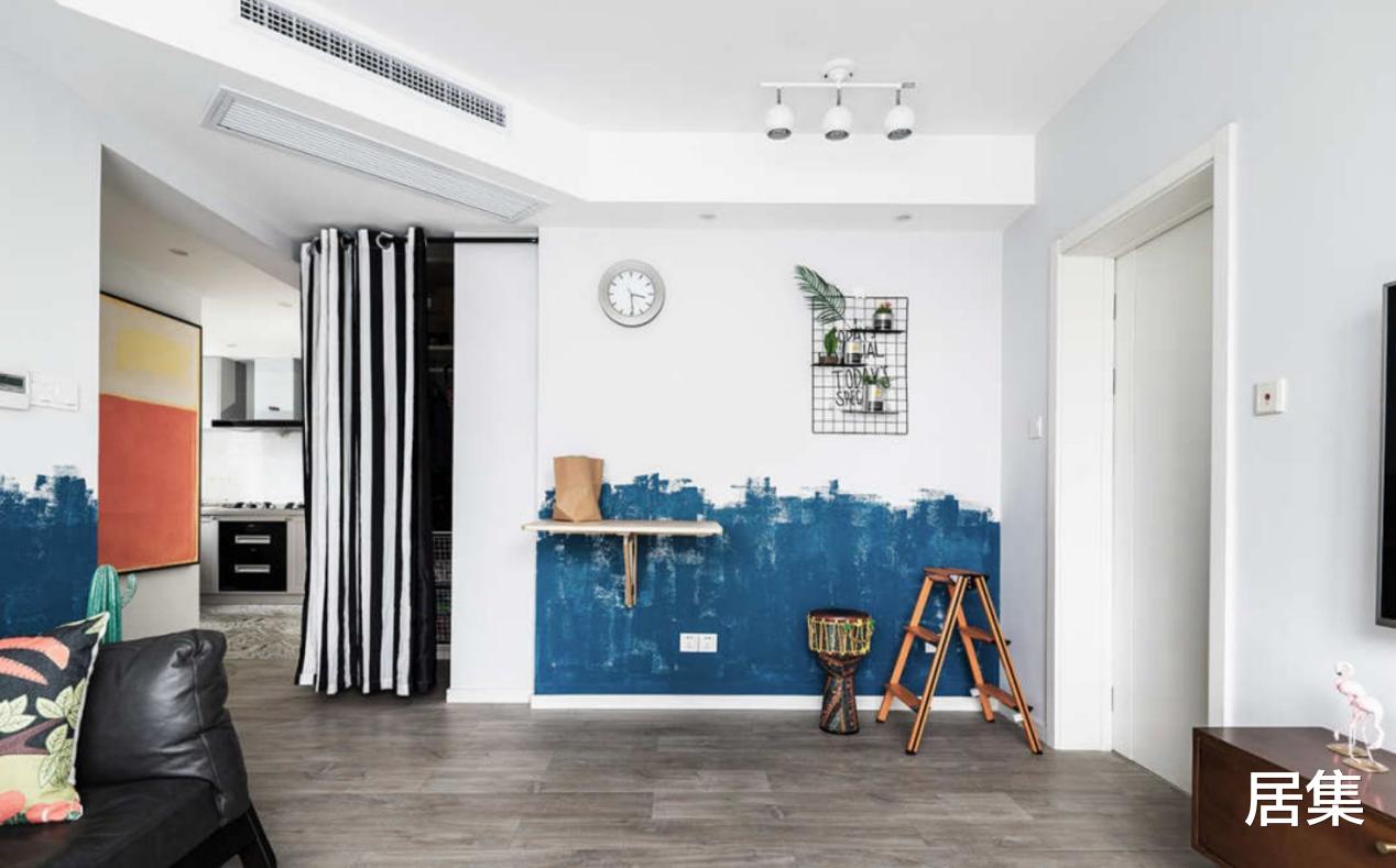 打造80㎡油画一般的家,处处都可以享受自由的轻抚,浪漫美好