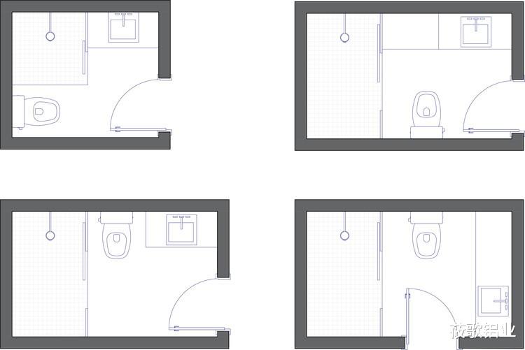 探索现代住宅的卫生设施：12 款不同浴室的类型和布局