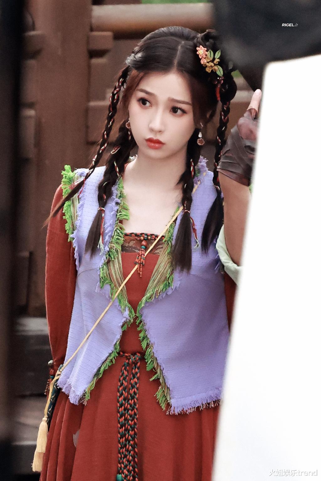 虞书欣|虞书欣仙剑六祈今朝造型释出，网友：破布造型还得看刘亦菲安以轩