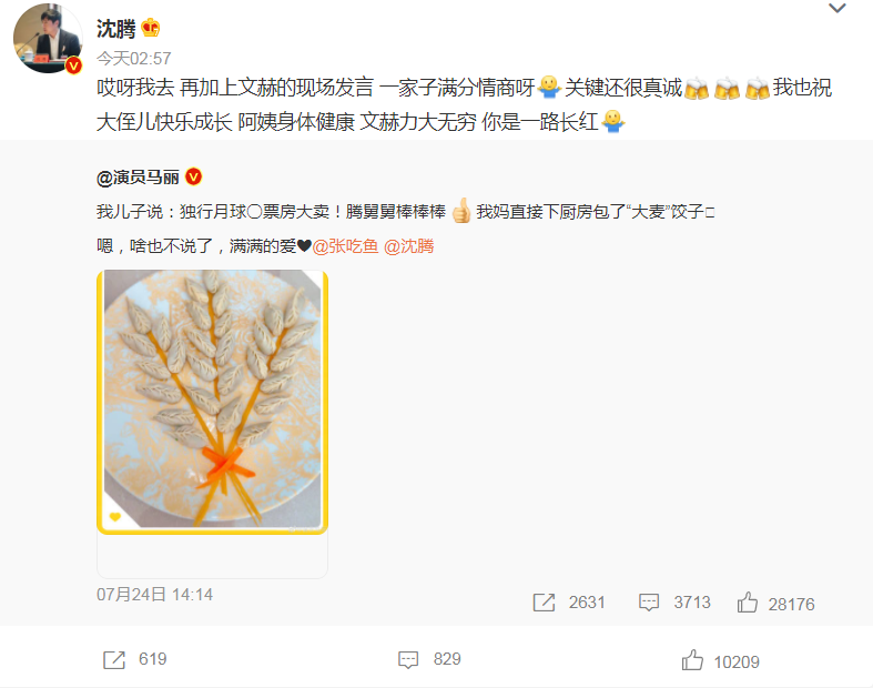 马丽|42岁沈腾与马丽再组CP！首映礼公开秀恩爱，女方老公在场首表态