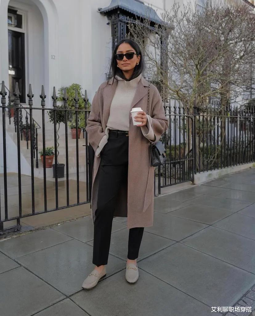 国企|跟宝藏博主学10套大衣穿法，简单大方就是职场人时尚感，穿5年都不过时