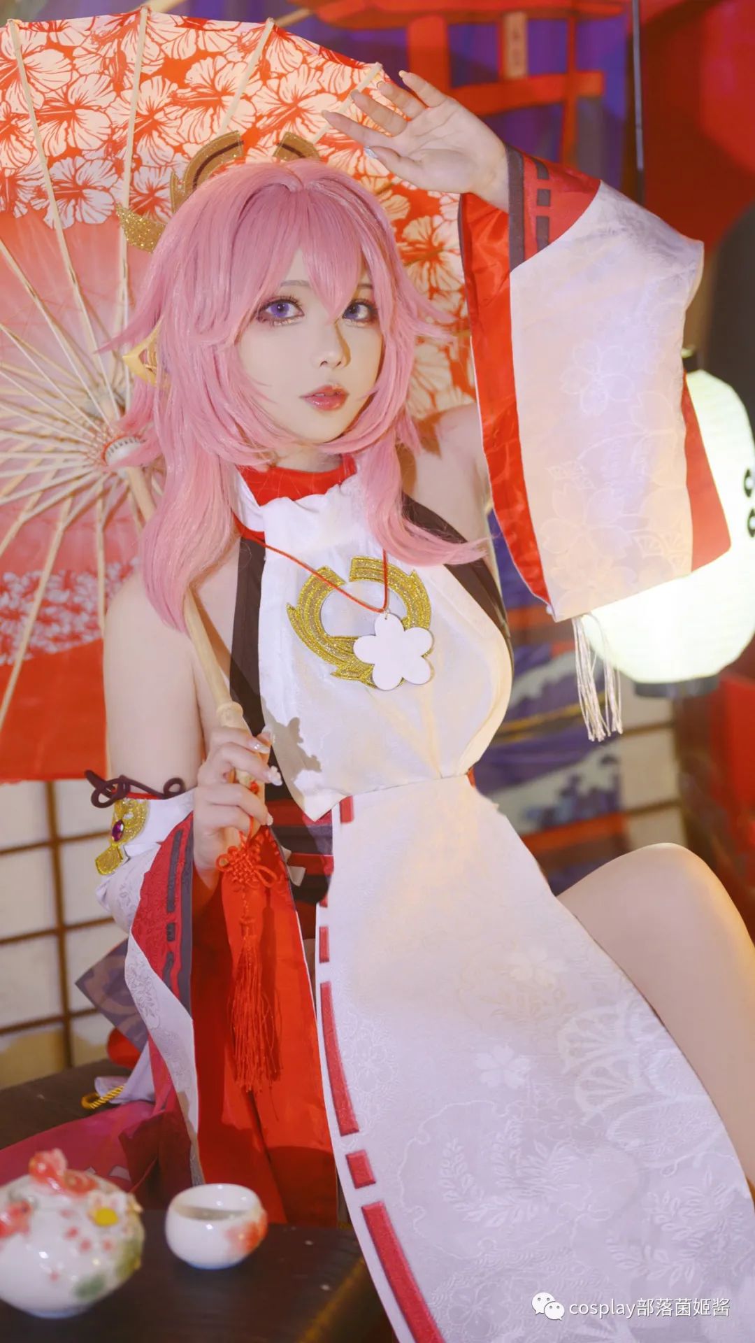 |cos：原神八重神子cos正片@凌凌子