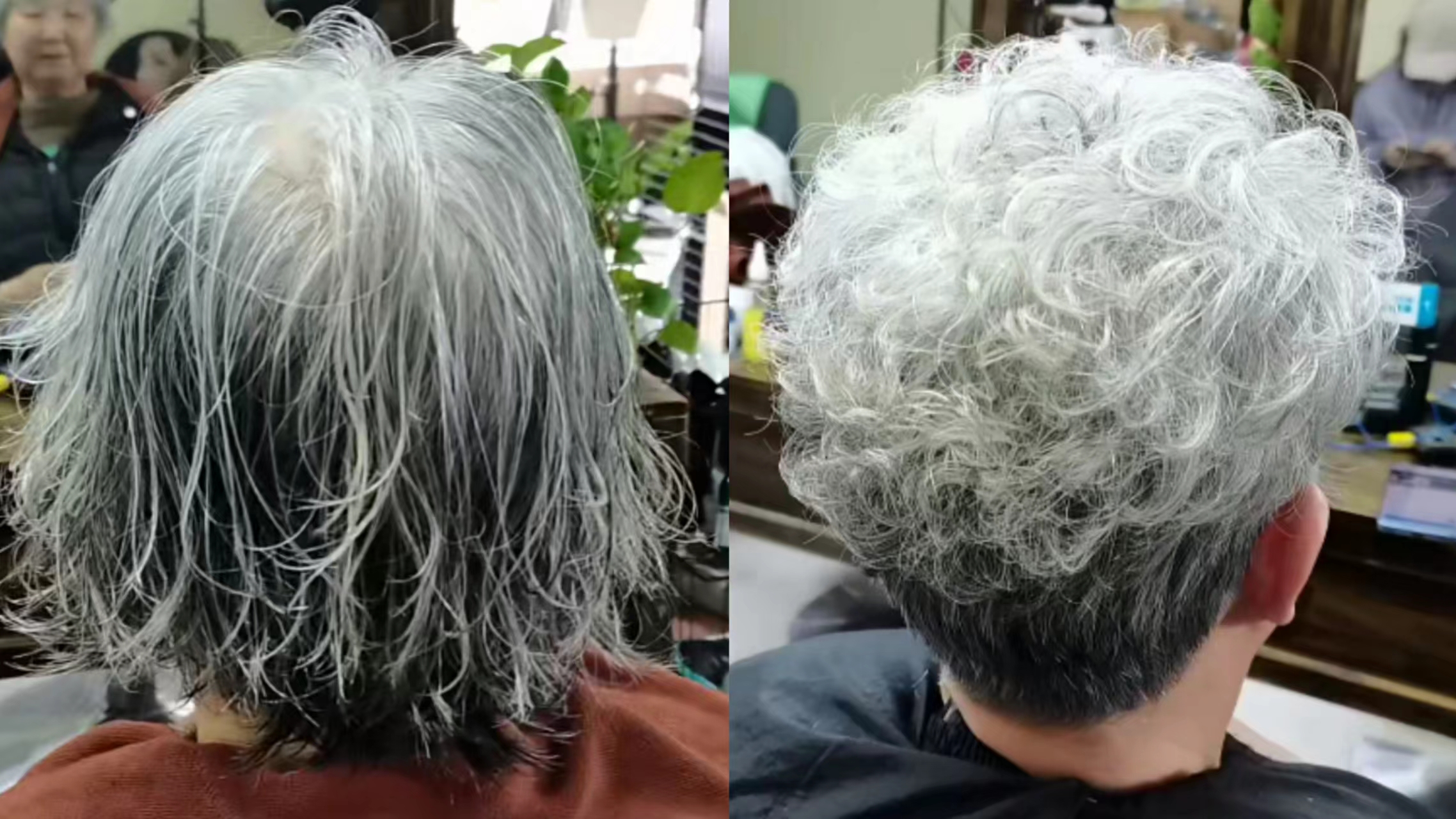 发型 女人过了60岁白发很多，烫发和直发哪种更好看？这些发型了解一下