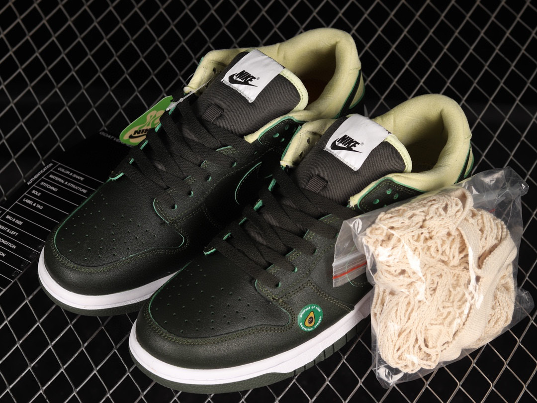Nk SB Dunk Low Lx \＂Avocado\＂ 牛油果绿 SB低帮运动休闲板鞋