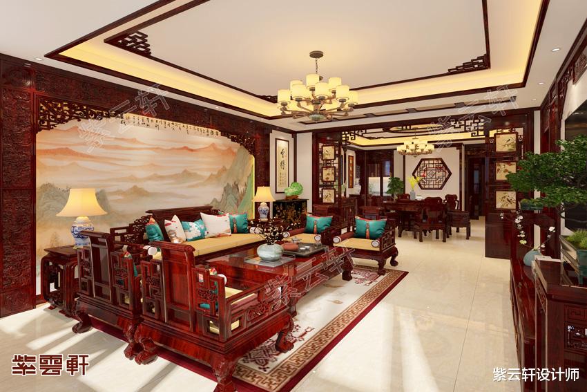 120平中式三居室装修,品古韵,赏一份慵懒惬意