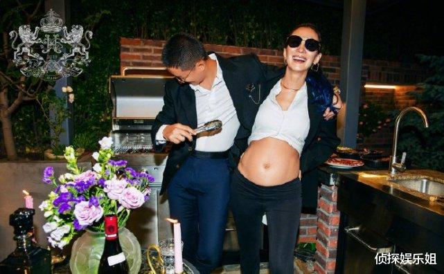 韩庚|韩庚官宣爱妻怀孕，卢靖姗孕期写真曝光，肚大如箩马甲线依旧抢镜