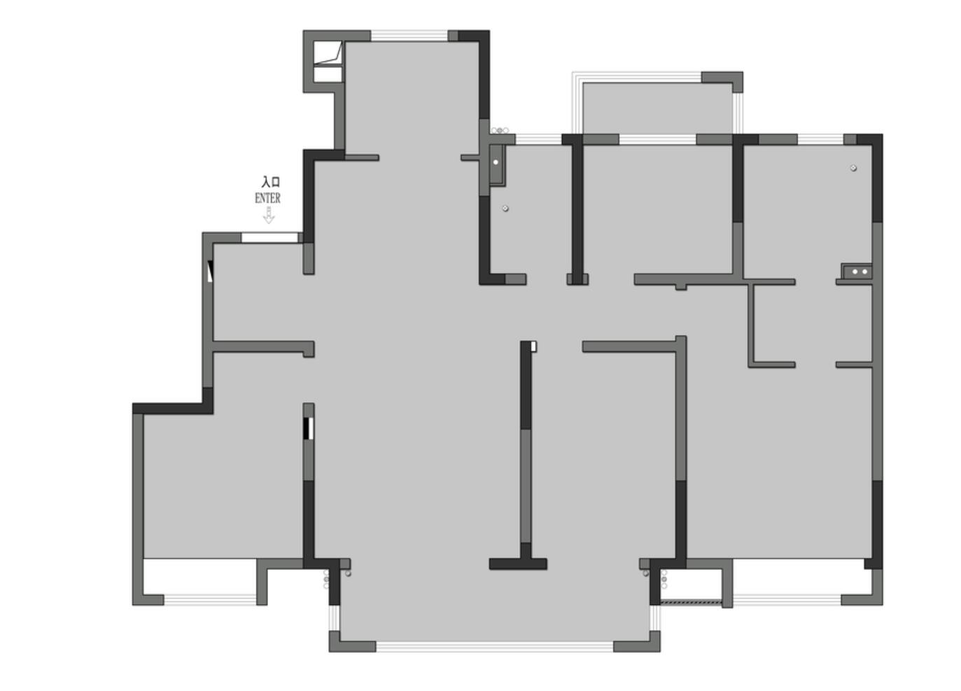 黑白调不愧是最经典的色彩搭配!看了她家,才知道有多高级