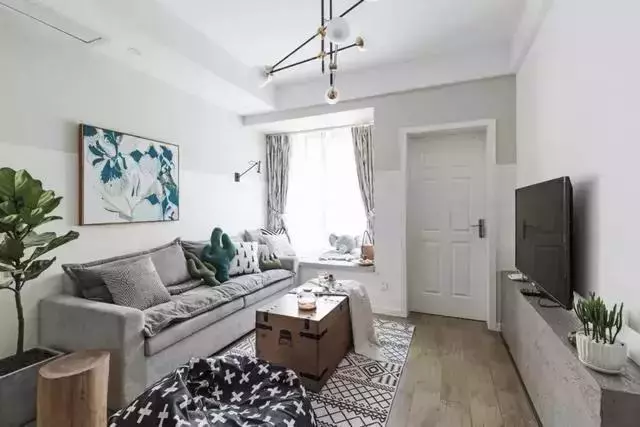 59平小户型改造后竟挤出卧室+书房,这波操作很可以