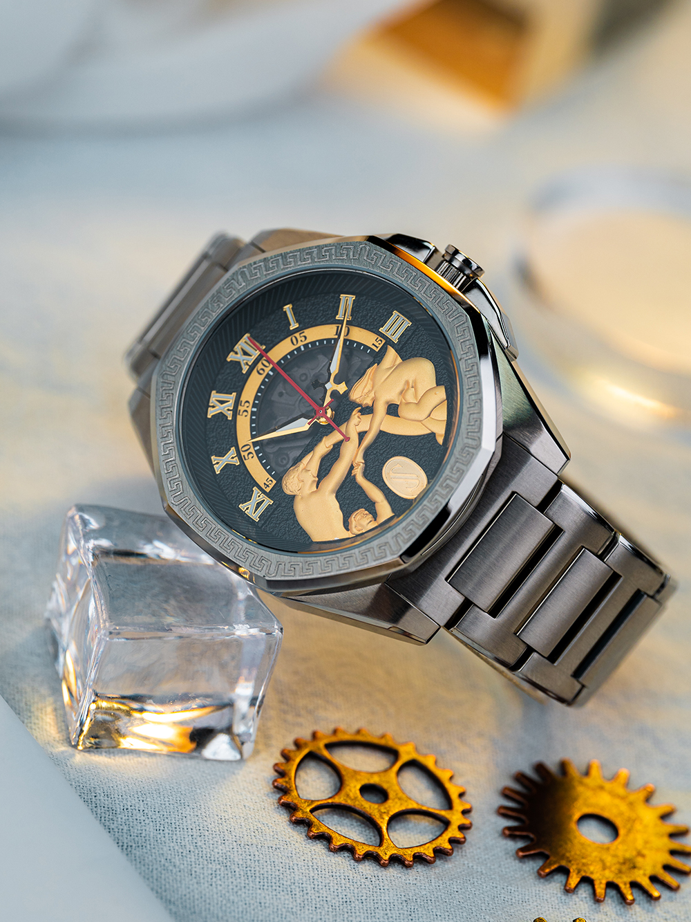 时尚霸气男士手表，不再抱怨手不好看了