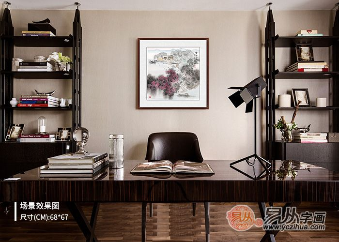 客厅适合挂什么画 这几幅山水画满足一切挑剔