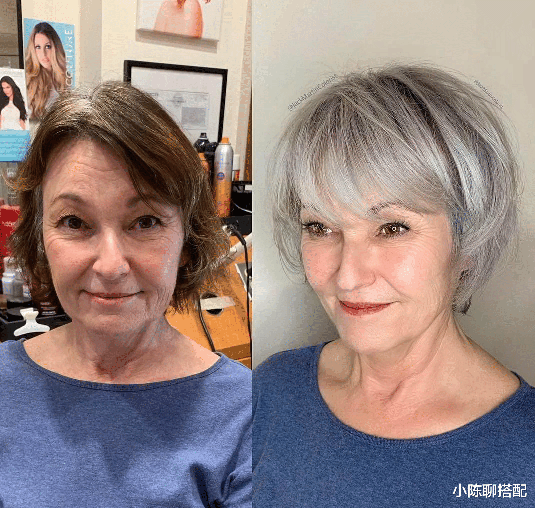 染发 女人过了60岁，到底是染发好还是不染好？你得知道这2点