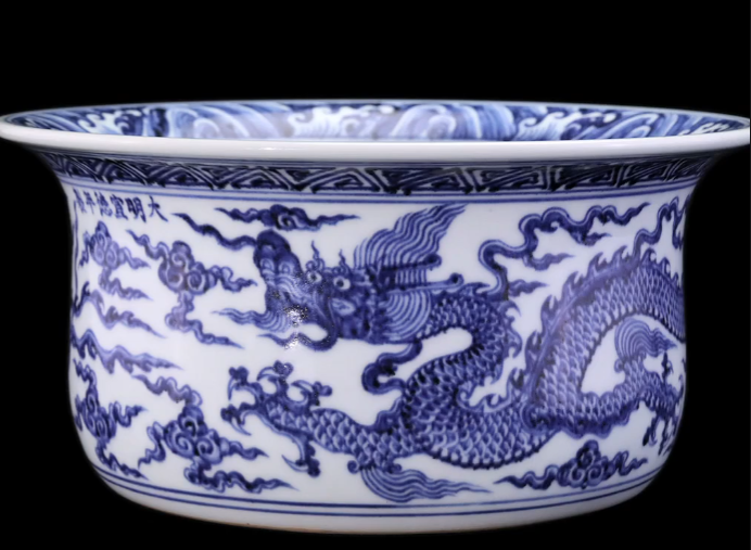 官窑|自估280万的宣德折沿盆,专家鉴定是赝品,藏友不淡定了