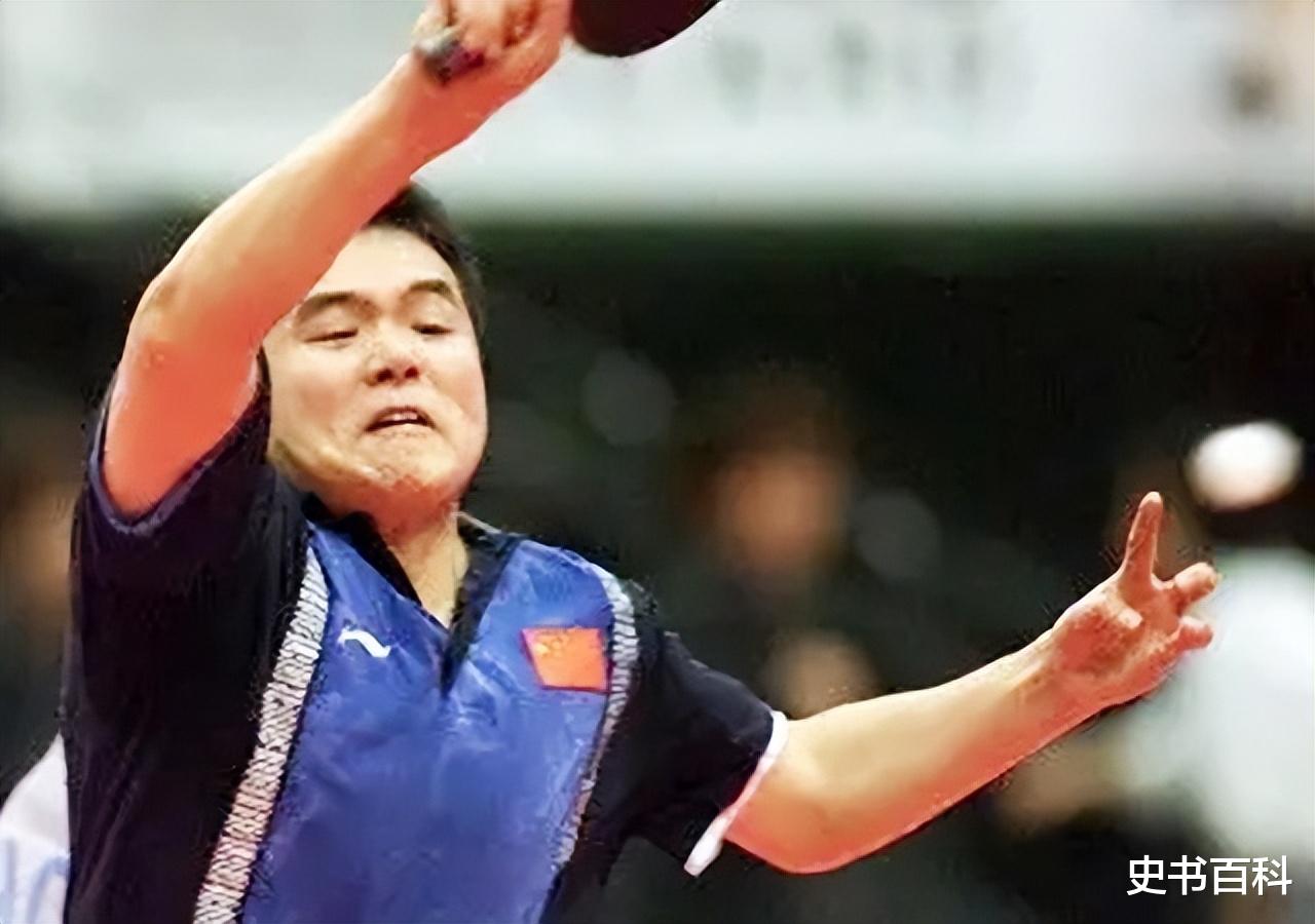 范佩西|曾击败孔令辉夺冠，替刘国梁扛起男乒大梁，小9岁娇妻是丁宁师姐