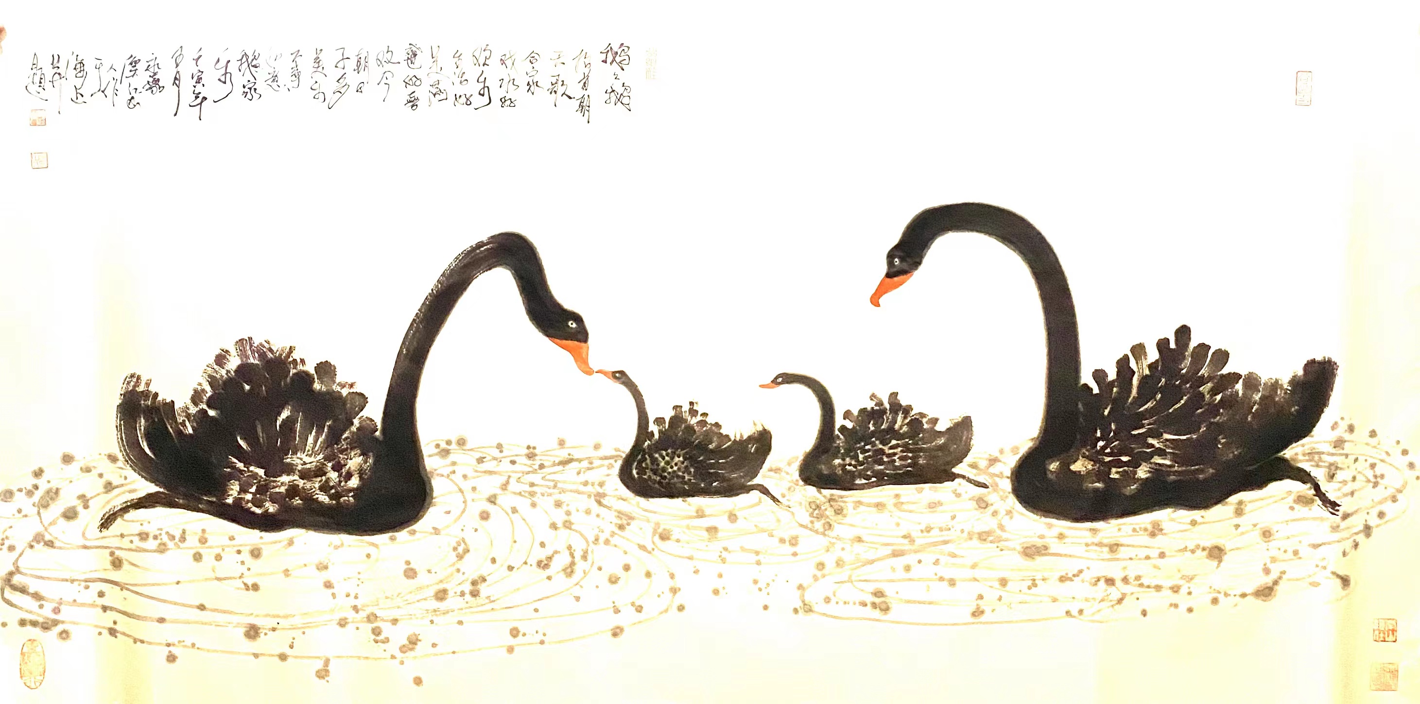 山水画|国画大师朱祖国作品受到收藏市场的热烈追捧