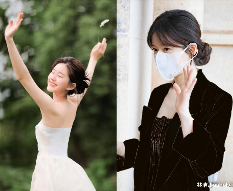 唇膏 赵露思堪称发型小达人，公主头优雅浪漫，元气感高马尾更是显脸小