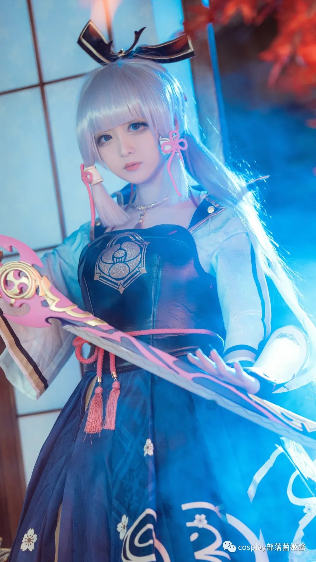 秦岚|cos：原神神里绫华cos正片@小夜子