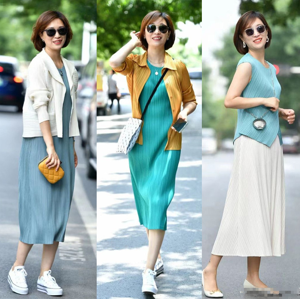 女人再老,也别穿“奶奶装”!学50岁+“大妈”这样穿:优雅又显高级!