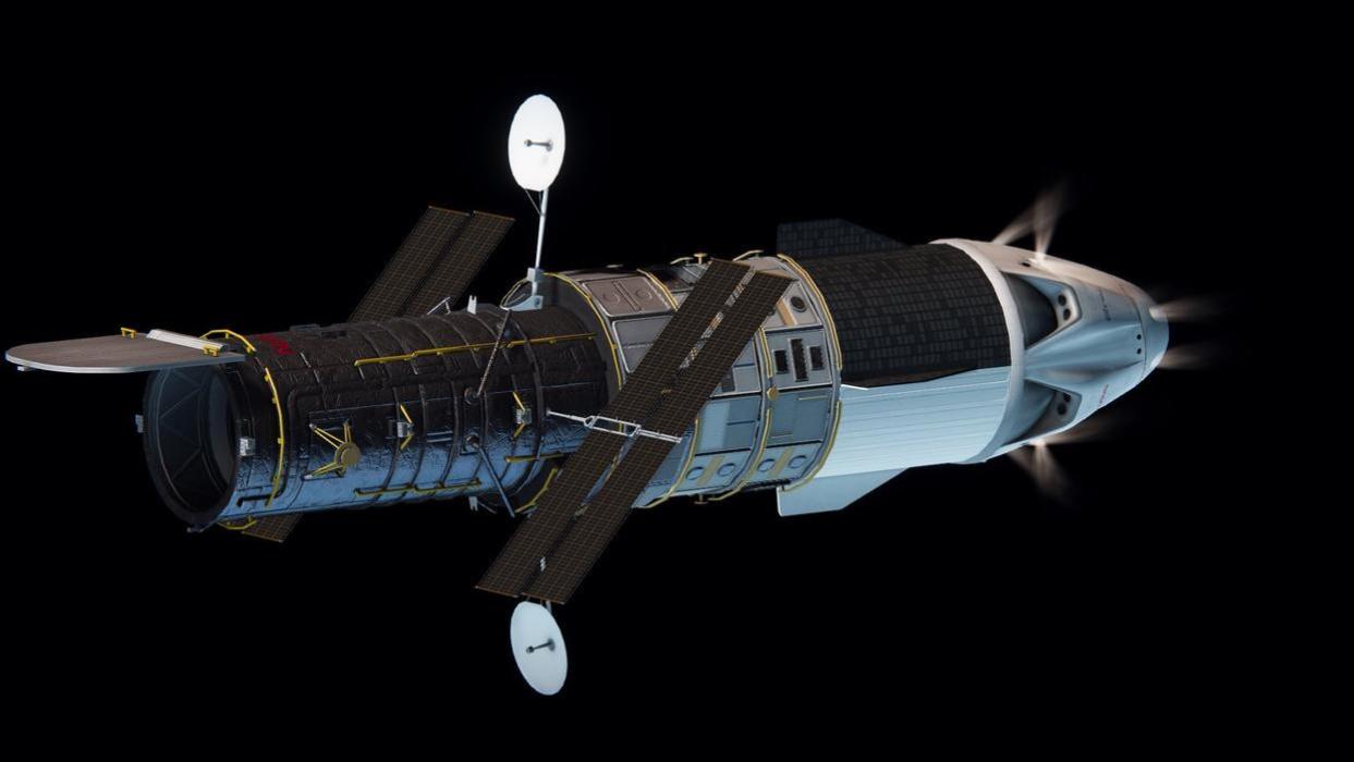 SpaceX或将执行史无前例的任务：哈勃望远镜“有救了”！