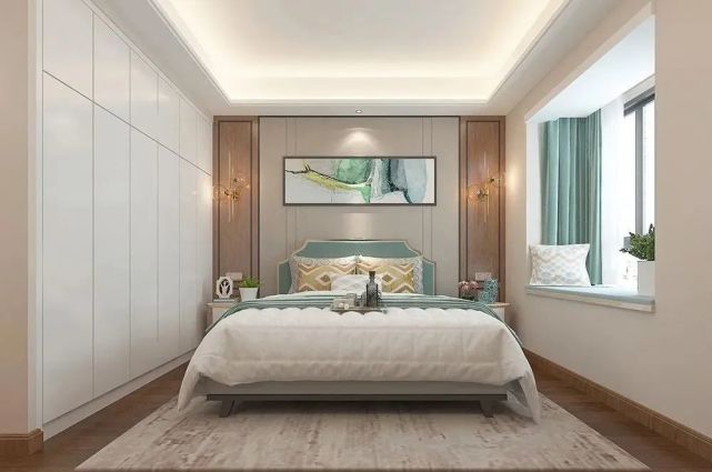 90后夫妻买下138平米四房户型,装现代风格,入户就被惊艳到了